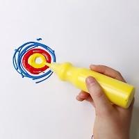 Set 6 bottiglie 75ml tempera liquida