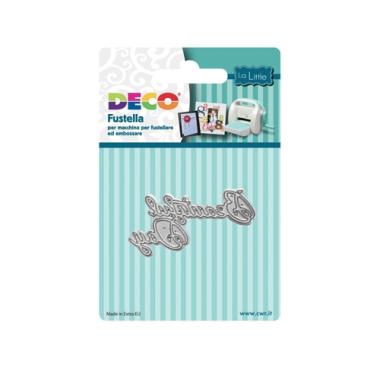 FUSTELLA PER FUSTELLATRICE  "LA LITTLE" BEAUTIFUL DAY