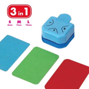 Fustella  angolare 3 in 1