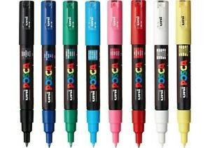 Uni posca pennarello extra fine pc-1m