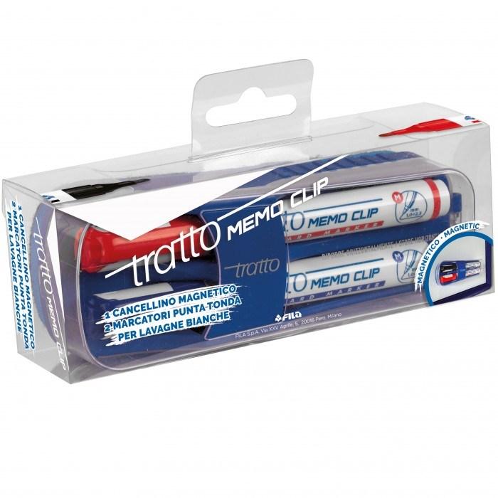 Tratto memo clip set 2 pz