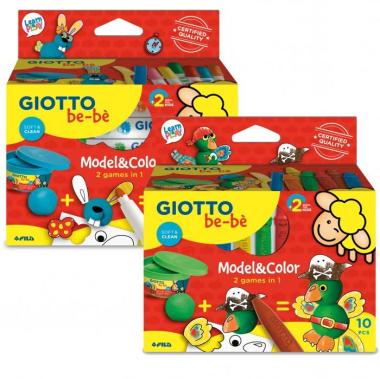 Giotto bebe' model & color 2 games in 1