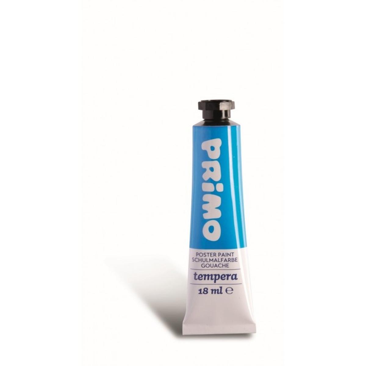 Tempera primo tubo da 12 ml  colore cyano