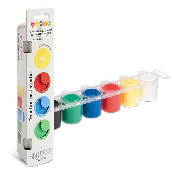 Tempera pronta 6 colori
