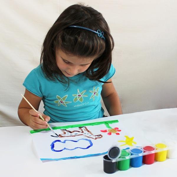 Tempera pronta 6 colori