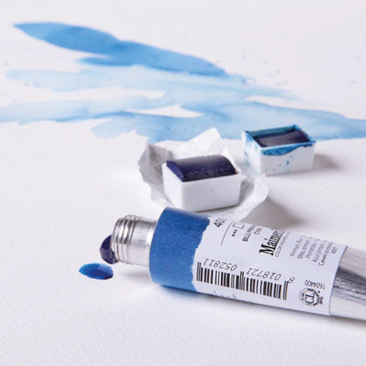 Maimeri blu acquarello 1/2 godet 15ml