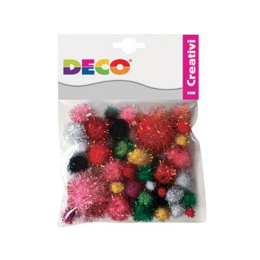 Pompons lame' 40 pz