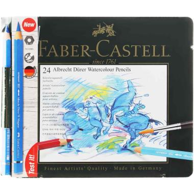 Matite acquerellabili albrecht durer astuccio metallo 24 pezzi