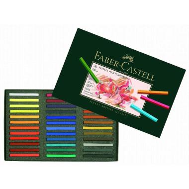 Astuccio cartone 36 crete polychromos faber-castell