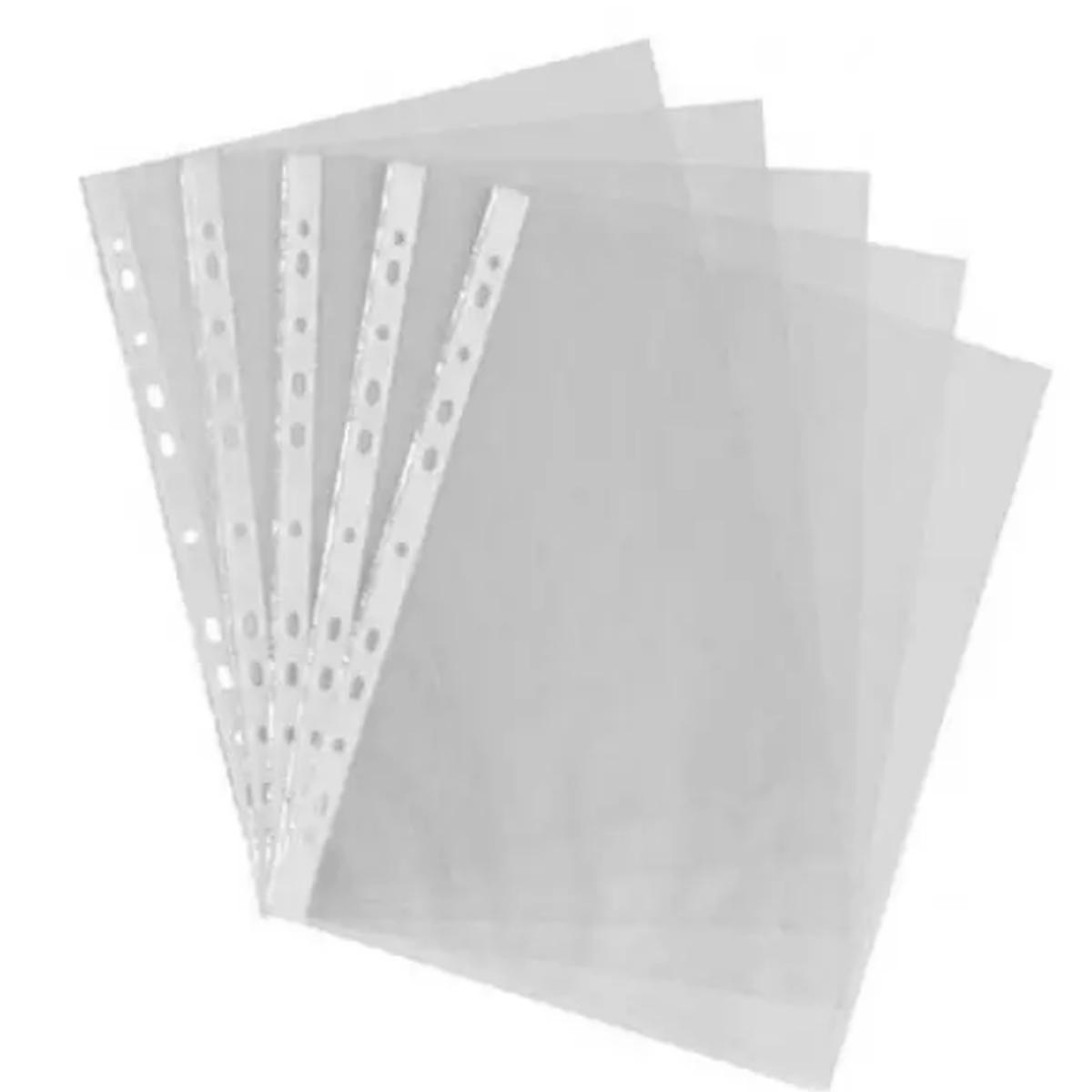 Buste forate portalistino medio  22x30 cm  50 pz