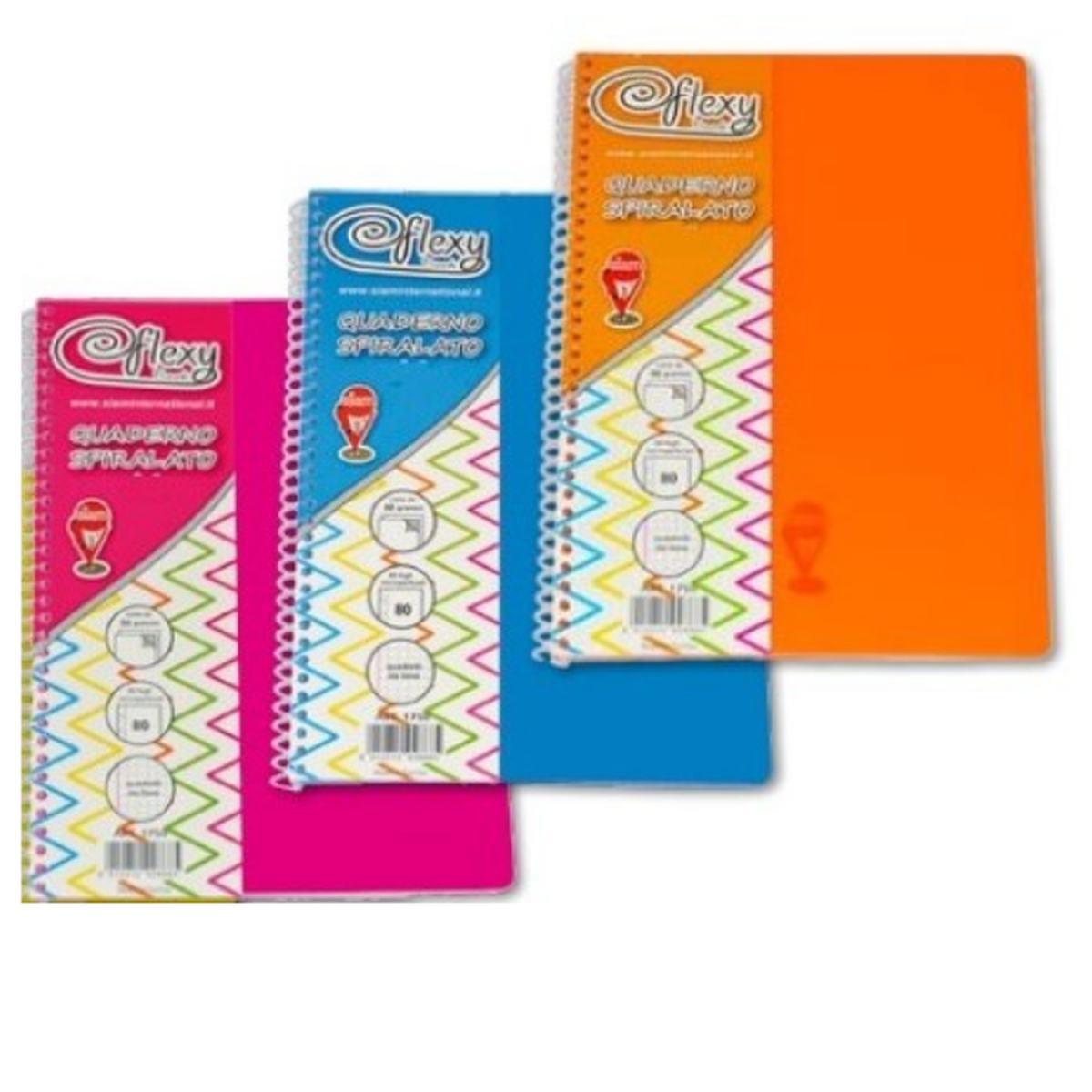 Quadernone a4 con spirale 80 fogli