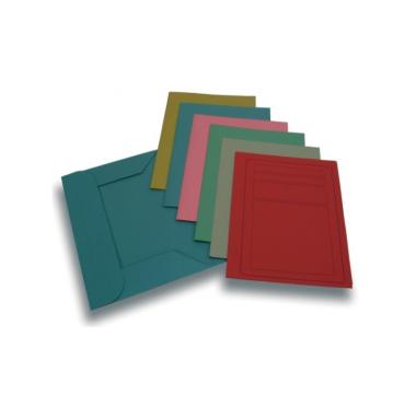 Cartella manilla con lembi e stampa 25x33 50 pezzi