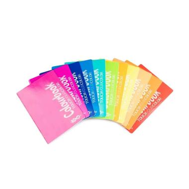 Maxi quaderno colour book touch colori fluo gr 100