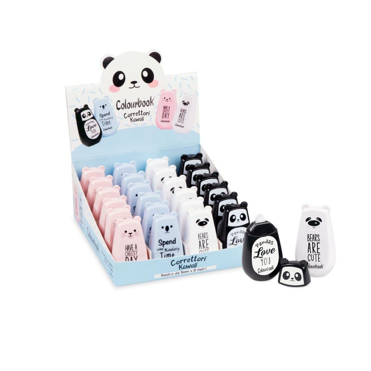 Colourbook correttore a nastro kawaii 5 x8 mt