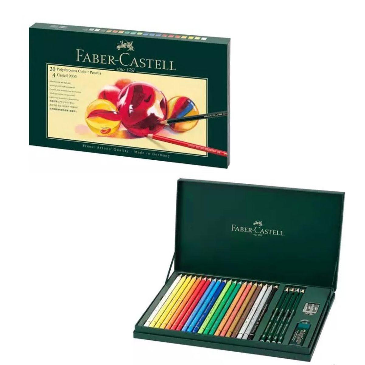 Set regalo polychromos + castell 9000