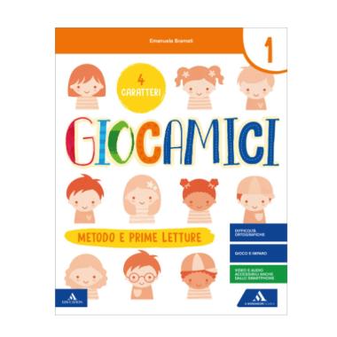 Giocamici vol.1 versione 4 caratteri