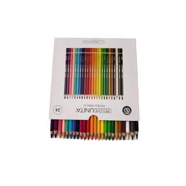 Pastelli a matita 4,2 tintaunita 24pz