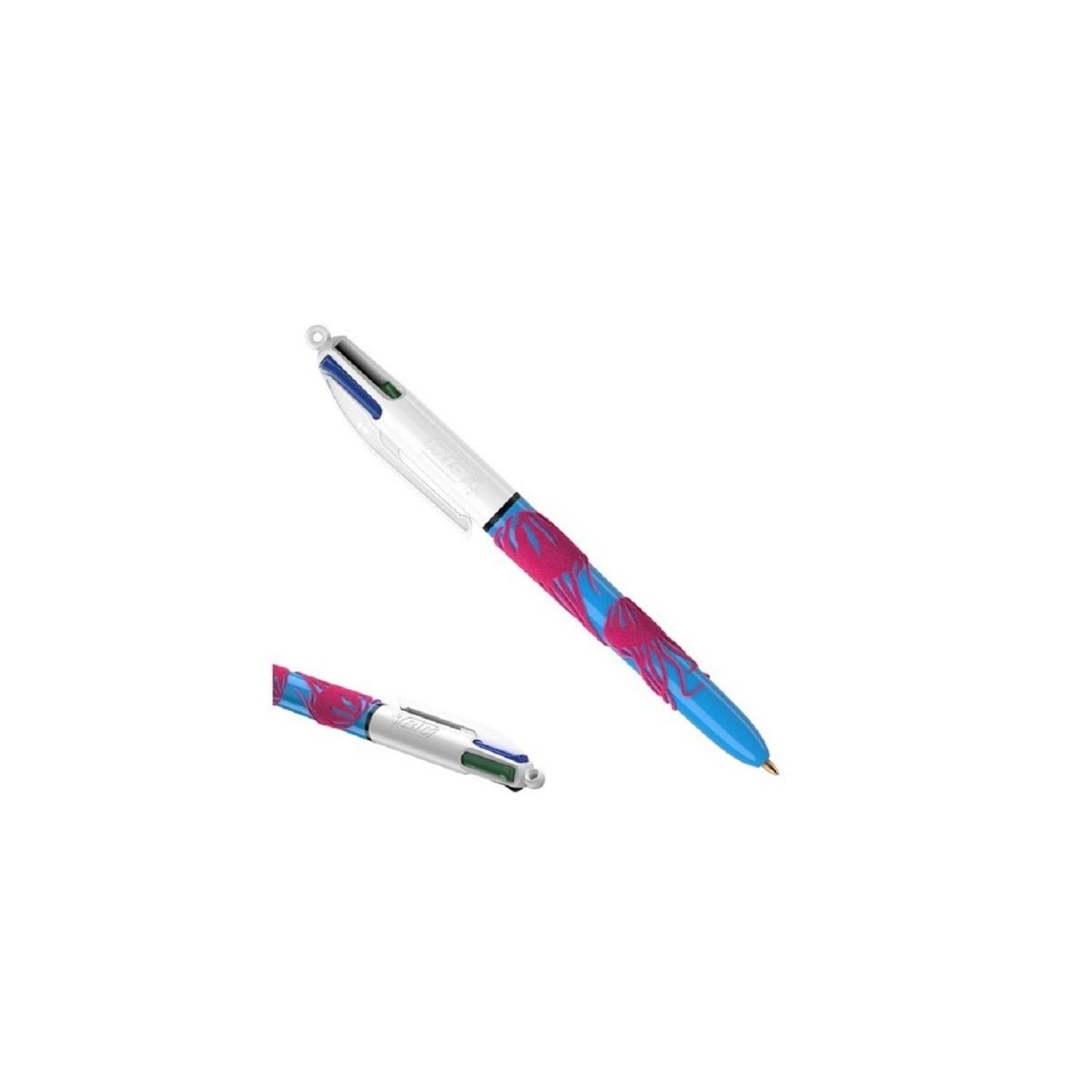 Penna bic 4 colori velvet