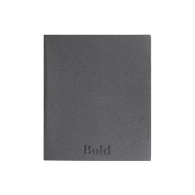 Taccuino italian types bold ardesia 1 rigo