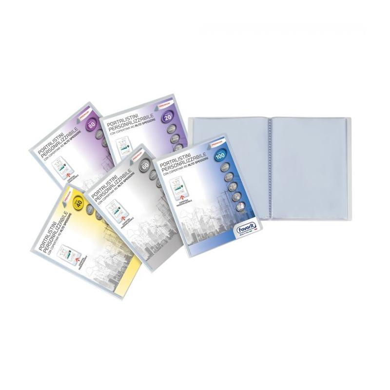 Portalistini 60 fogli  22x30