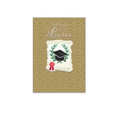BIGLIETTI AUGURI LAUREA "TOCCO E LIBRO"