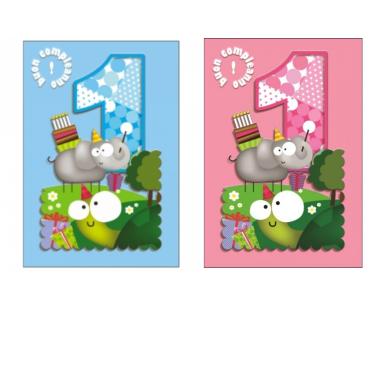 Biglietti buon compleanno 1° anno.