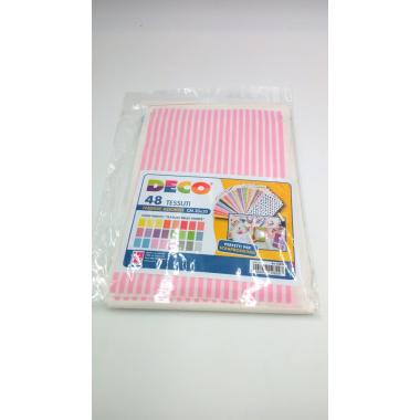 Tessuti assortiti cm 20x30 set 48 pz