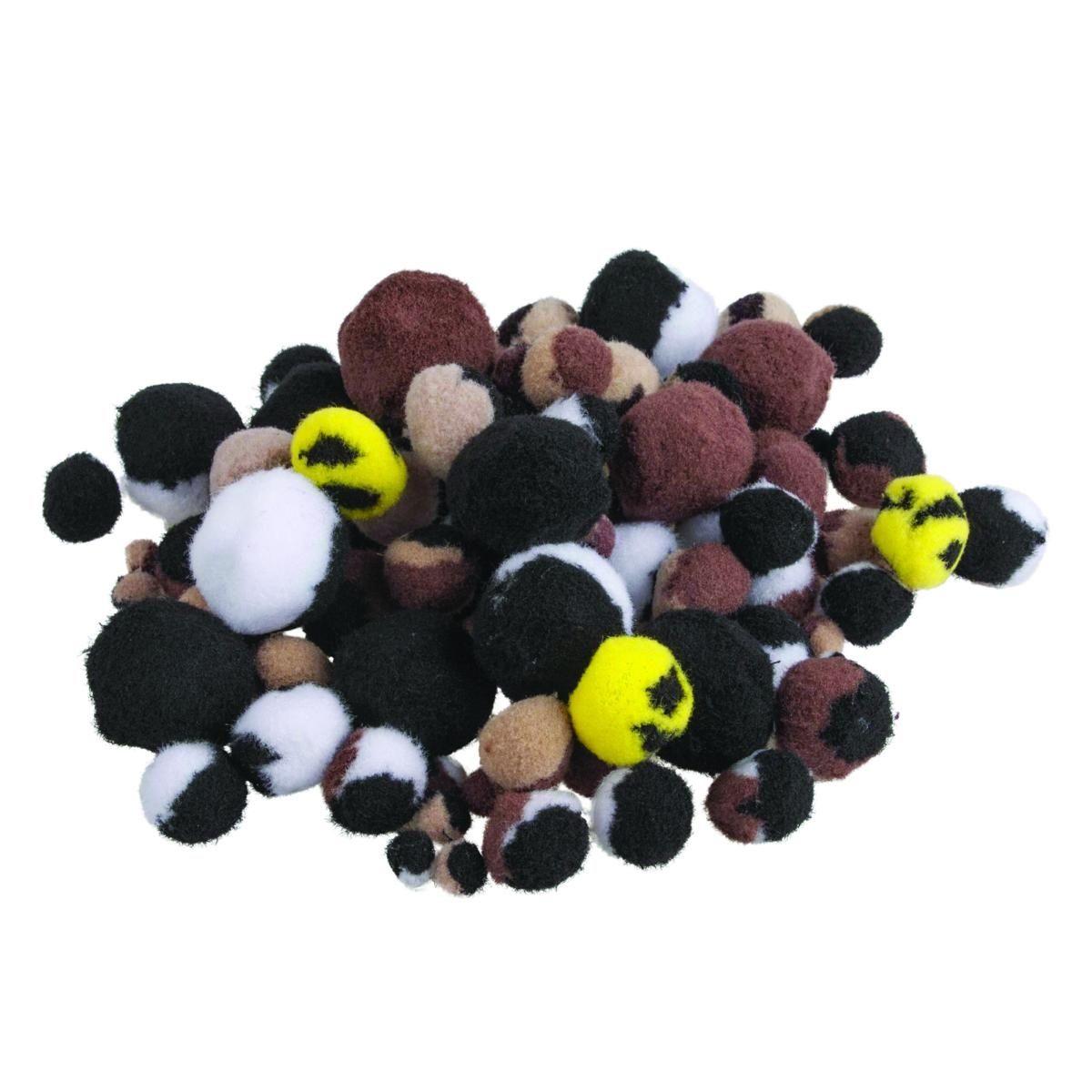 Pompons manto animali mm 10/35 pz 100
