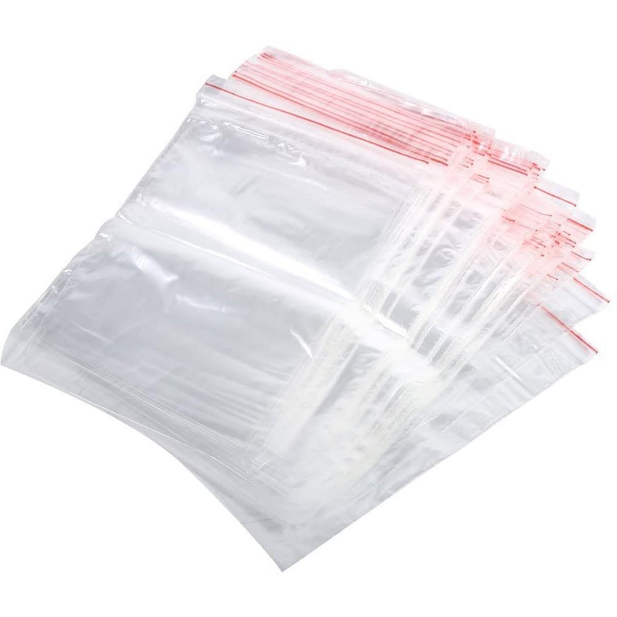 Busta polietilene con zip 10x17
