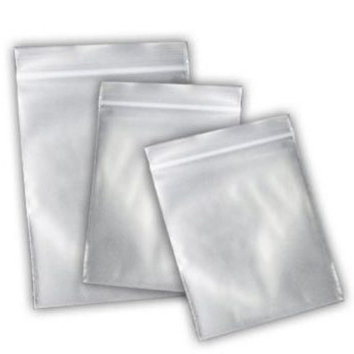 Busta polietilene con zip 25x35