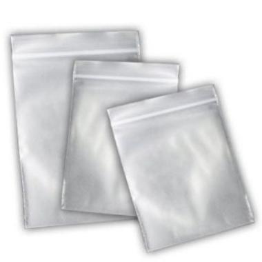 Busta polietilene con zip 25x35