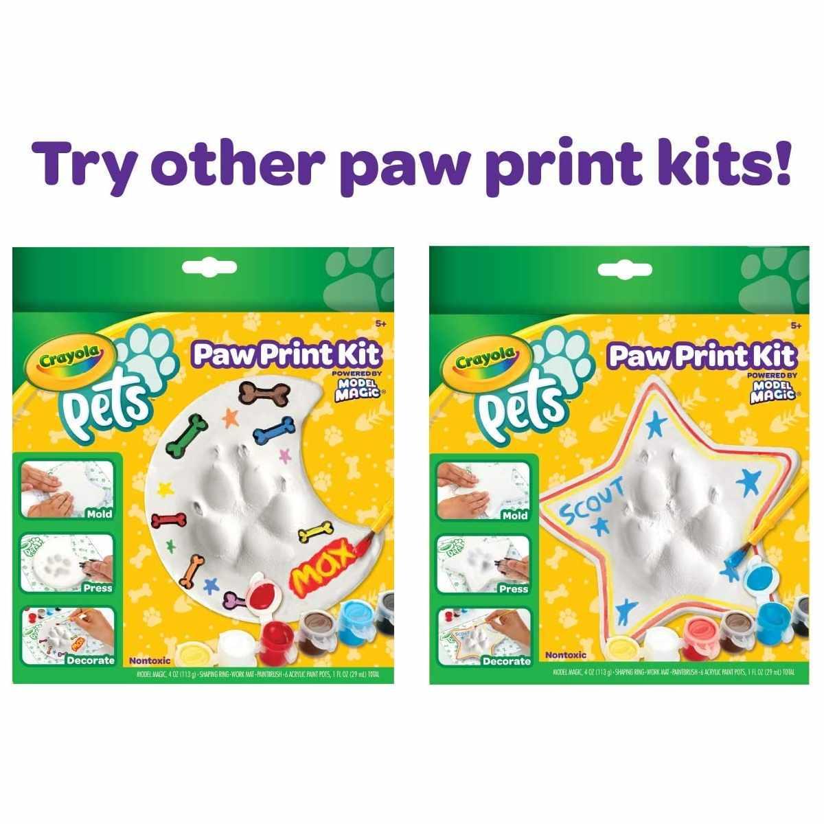 Pets set crea l'impronta forma cerchio