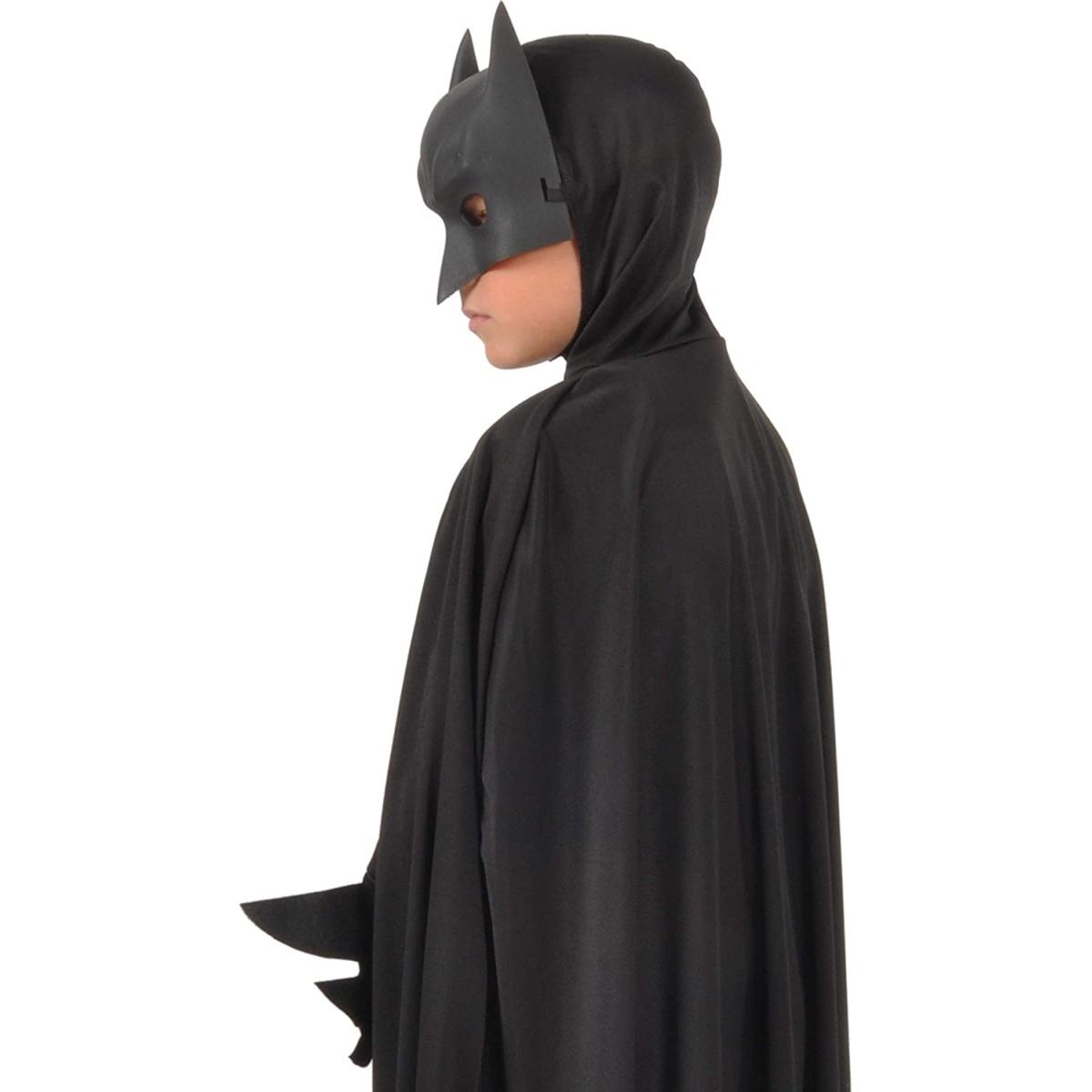 Costume batman c/muscoli nero 8/10