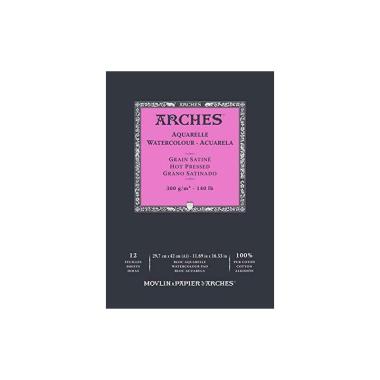 Blocco arches aquarelle watercolour a3 300 g