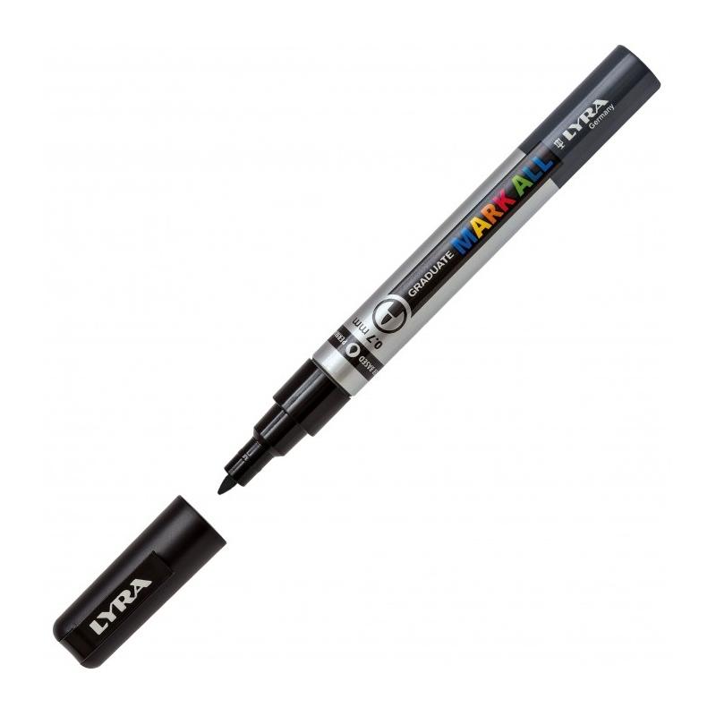 Marcatore tempera graduate mark all punta extra fine 0,7 mm.