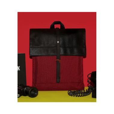 Natwee bag eleather reddish