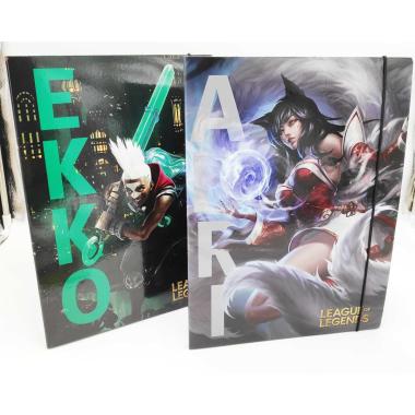 Cartella portafogli 3lembi  league of legends