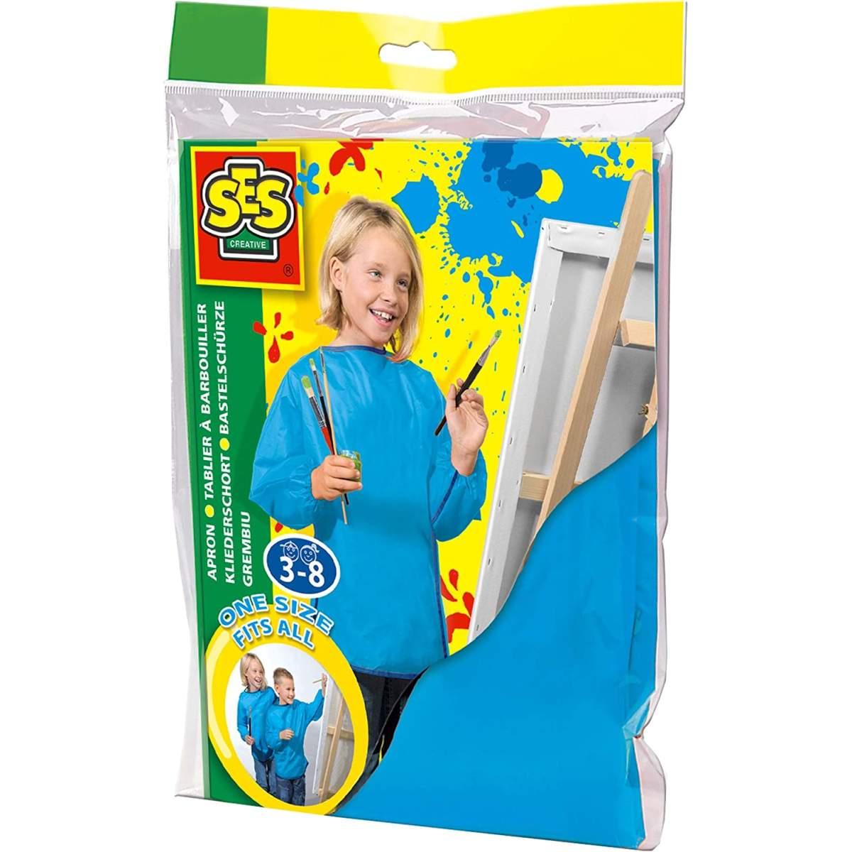 Grembiule maniche lunghe 3-8 anni