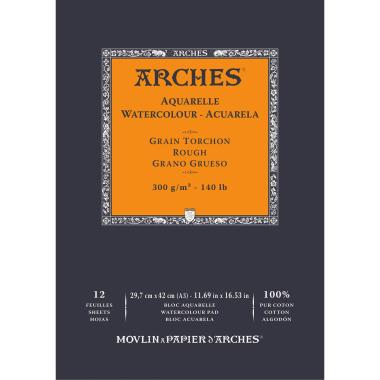 Arches blocco aquarelle grana grossa 300gr.  fogli 29,7x42