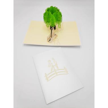 Biglietto origamo promessa d'amore