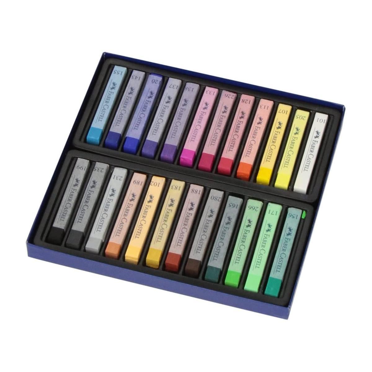 Astuccio in cartone da 24 crete morbide