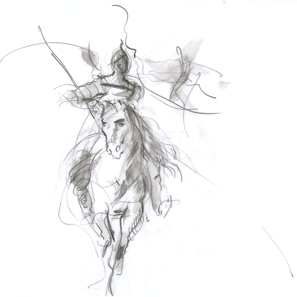 Astuccio in metallo 5 matite in grafite acquarellabili