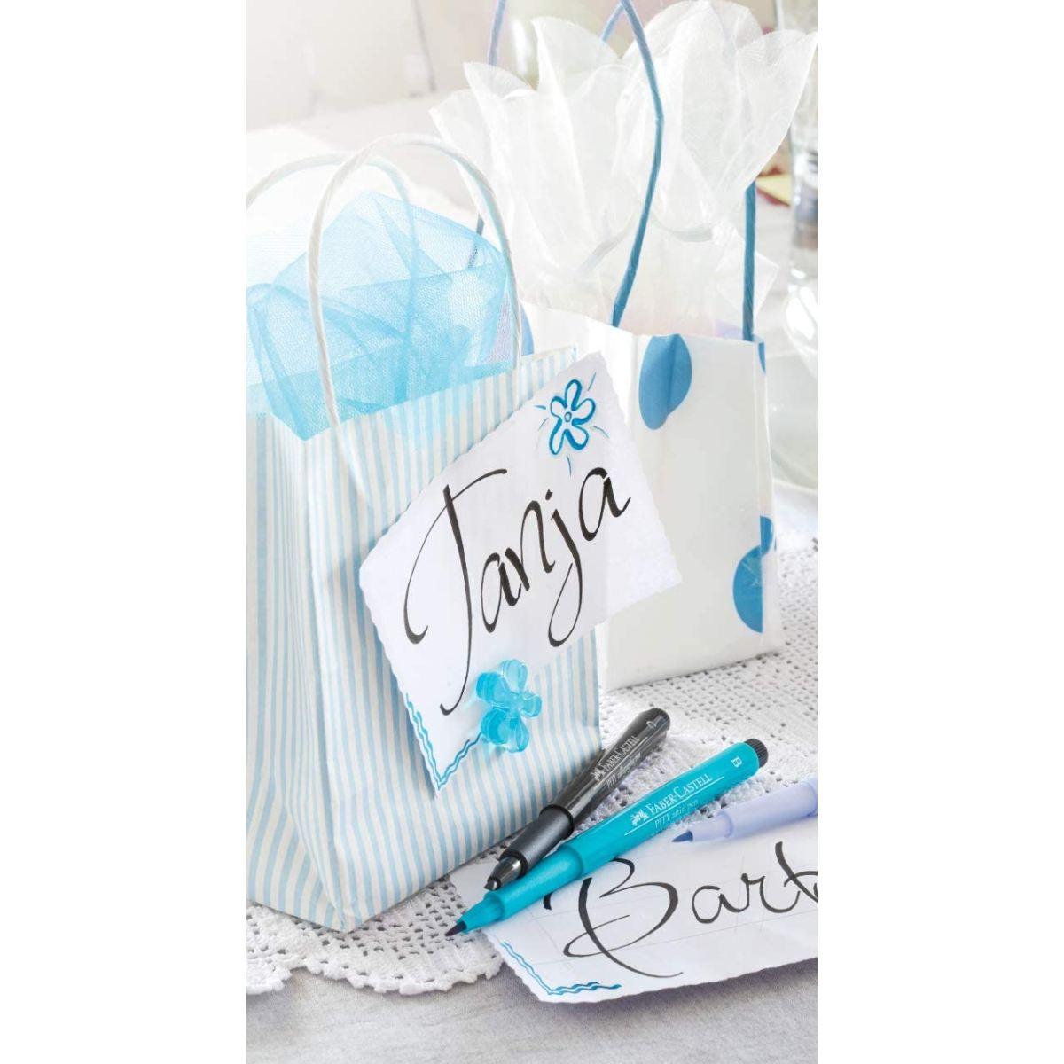 Faber castell gift box pitt artist pen brush colori grigi