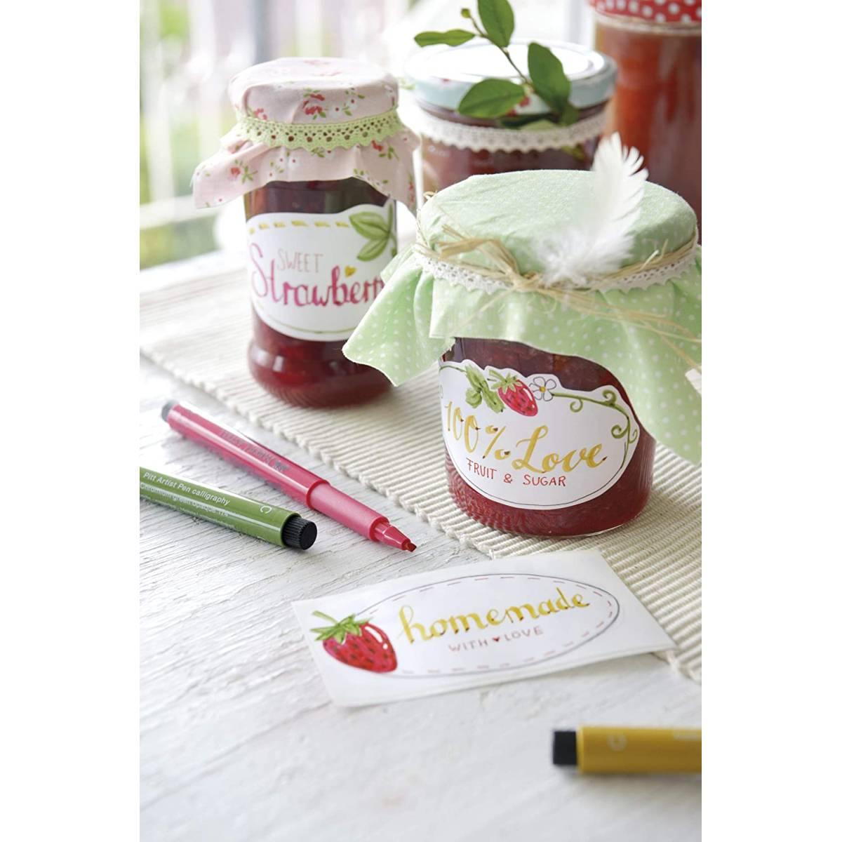 Bustina con 4 pitt artist pen calligraphy (68-74-27-78)