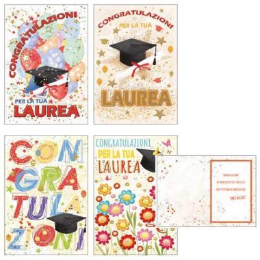 Biglietti auguri laurea fa00097al