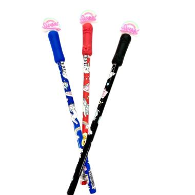 Matita con topper silicone 3d young people rainbow girl