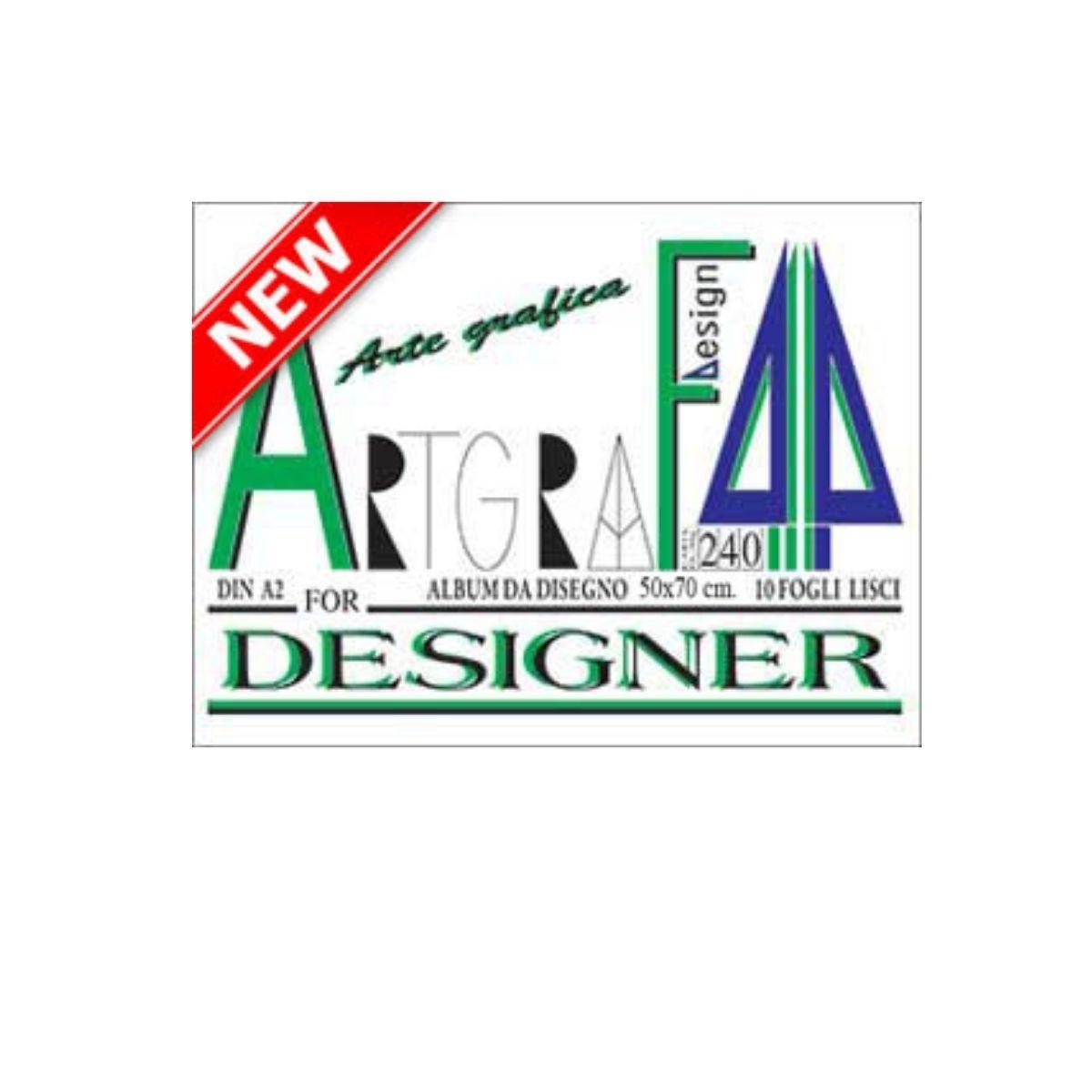 Album artgraf f4 10ff 50x70 240 gr/mq liscio