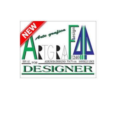 Album artgraf f/4 10ff ruvido 50x70 240gr/mq