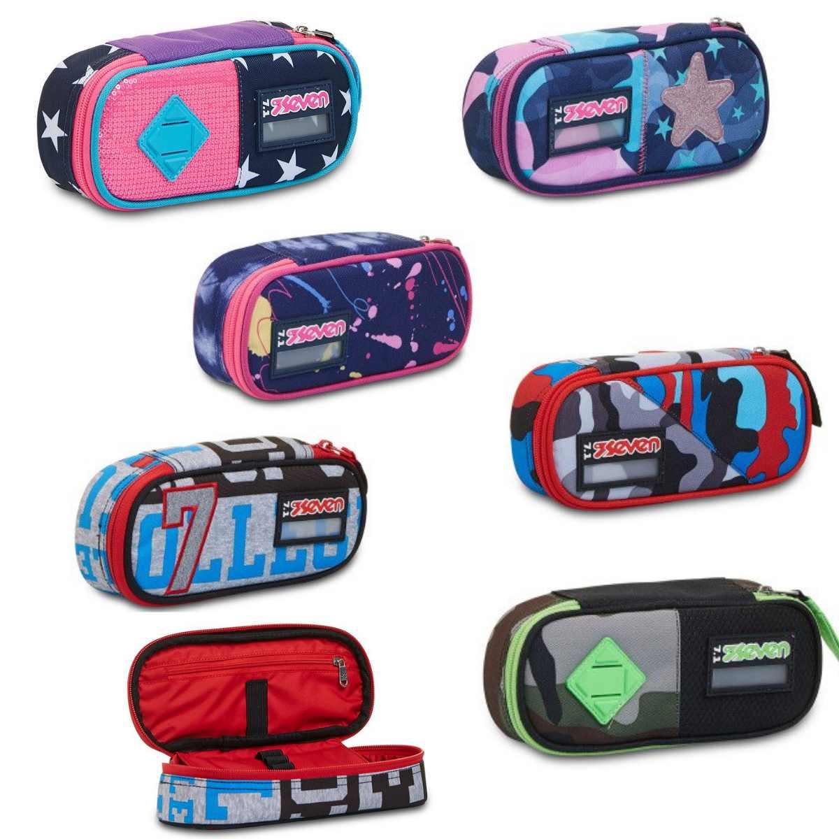 Portapenne seven round plus