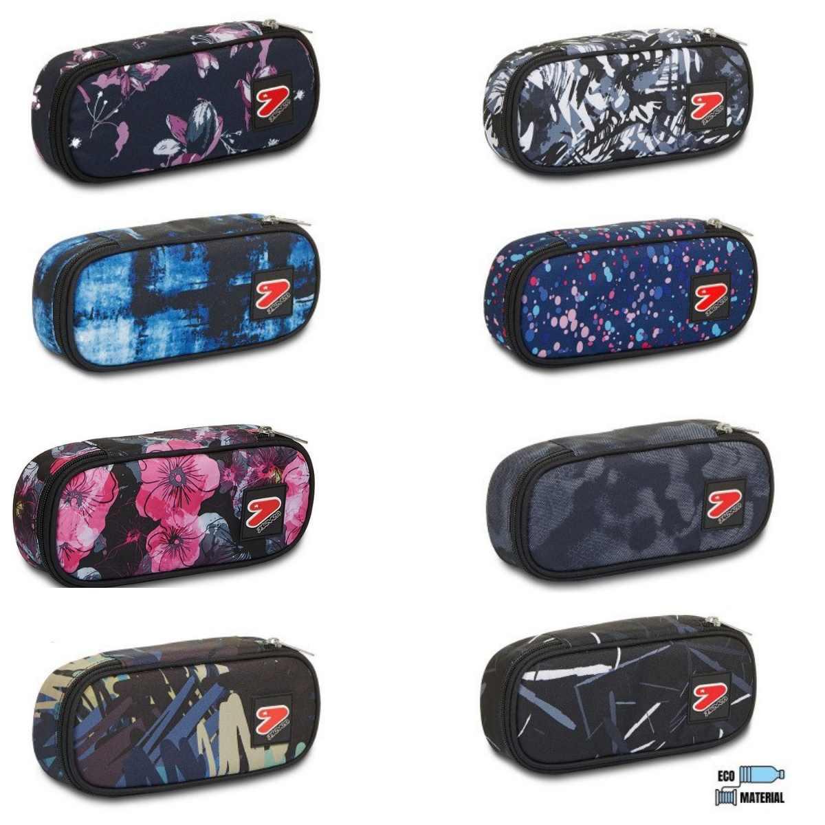 Portapenne seven round plus assortito